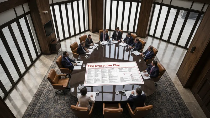 Formation et sensibilisation à l'évacuation