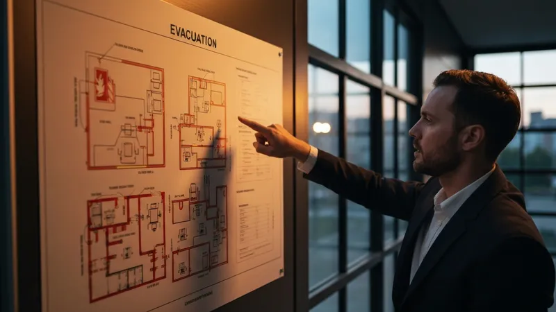 Réglementations sur les plans d'évacuation incendie