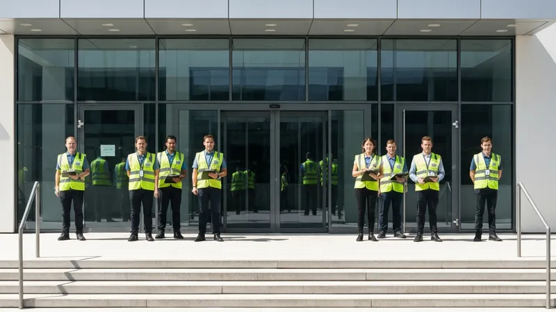 Mise en place d'équipes d'évacuation